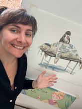 Afbeelding in Gallery-weergave laden, Poster A1 walrus