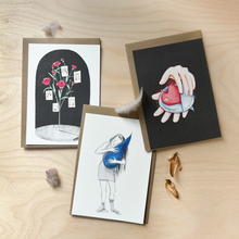 Afbeelding in Gallery-weergave laden, EHBO bij verdriet: een troostpakketje van 3 postkaartjes