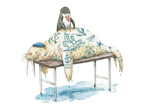 Afbeelding in Gallery-weergave laden, Poster A1 walrus