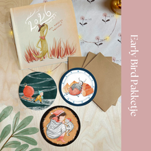 Afbeelding in Gallery-weergave laden, EARLY BIRD PAKKET: 3 ronde winterkaartjes en kalender 2026
