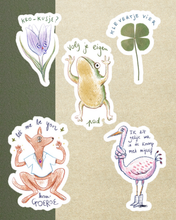 Afbeelding in Gallery-weergave laden, Stickerset SELFLOVE fauna en flora
