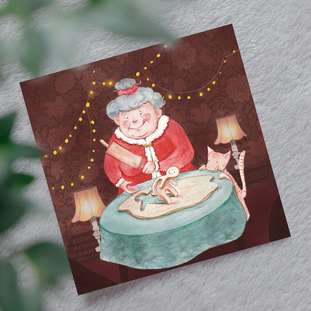 Postkaart 'Madame Noëlle'