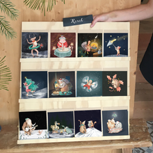 Afbeelding in Gallery-weergave laden, Maxipakket met 12 unieke kerstkaartjes

