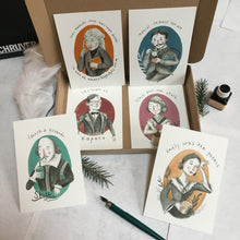 Afbeelding in Gallery-weergave laden, Pakketje van 6 literaire kaartjes

