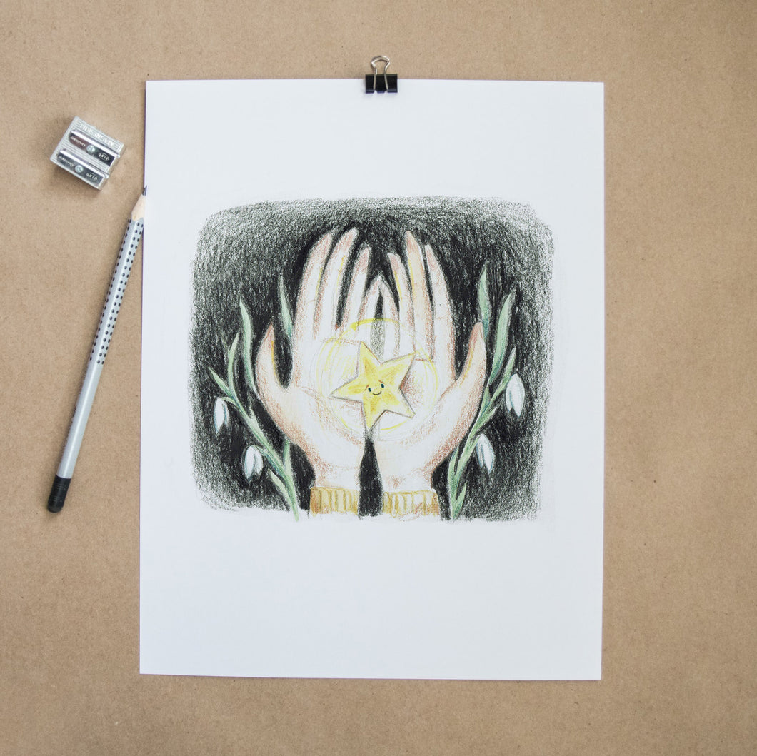 Postkaartje Lichtpuntje voor jou