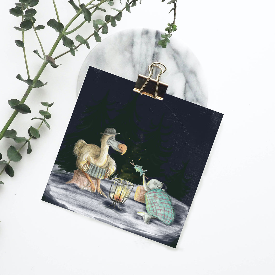 Postkaart Dodo